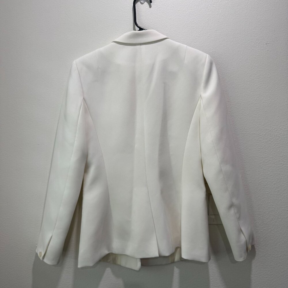 Reiss White Women's Myla Skirt Suit Set (Jacket + Skirt) (Size 6/8) - Picture 2 of 15